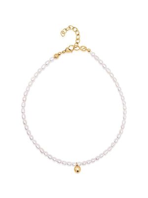 Nialaya Pearl-Embellished Necklace