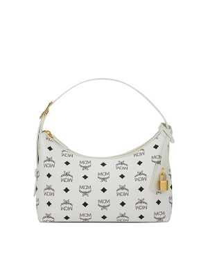 MCM Small Aren Satchel Bag