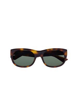 Burberry Tortoiseshell Round Sunglasses
