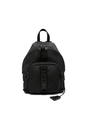 Moschino Logo-Plaque Backpack