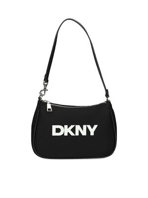 DKNY Logo-Print Shoulder Bag