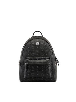 MCM Zaini Studded Monogram Backpack