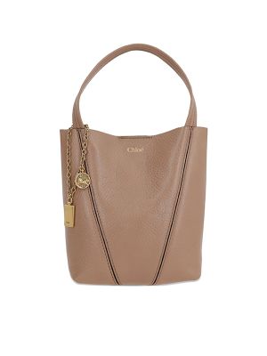 Chloe Leather Tote Bag