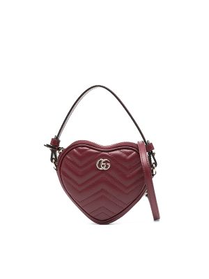 Gucci Mini GG Marmont Heart-Shaped Tote Bag