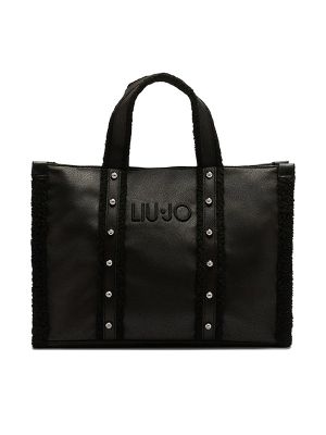 LIU JO Large Stud-Embellished Tote Bag