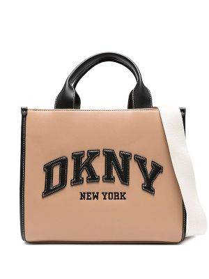 DKNY Medium Hadlee Logo-Embroidered Tote Bag