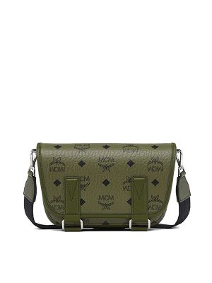 MCM Mini Aren Visetos Monogram Messenger Bag
