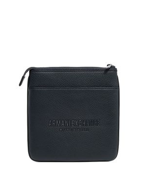 Armani Exchange Miami Logo-Plaque Messenger Bag