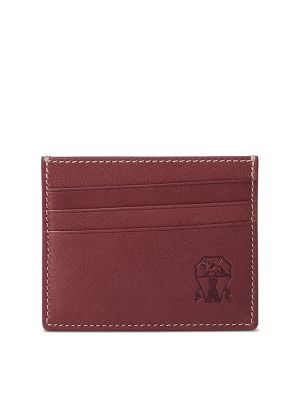 Brunello Cucinelli Debossed-Logo Cardholder