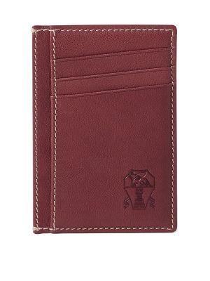 Brunello Cucinelli Debossed-Logo Cardholder