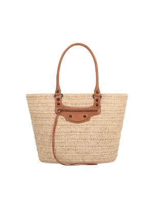 Balenciaga Small Le City Basket Tote Bag