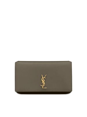 Saint Laurent Logo-Plaque Flap Mini Bag