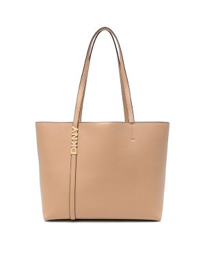 DKNY Medium Logo-Plaque Tote Bag