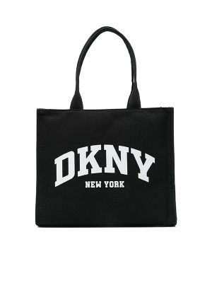 DKNY Medium Logo-Print Tote Bag