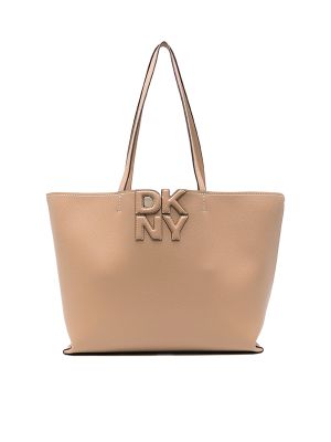 DKNY Large Logo-Plaque Tote Bag