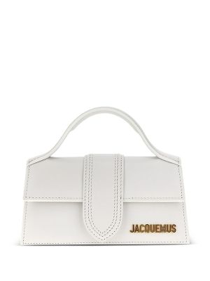 Jacquemus Small The Bambino Leather Tote Bag