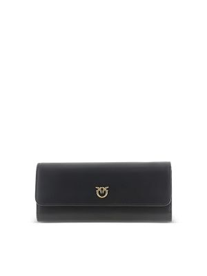 Pinko Love Birds Leather Clutch Bag