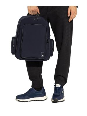 Emporio Armani Logo-Patch Adjustable Backpack