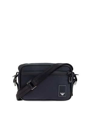 Emporio Armani Logo-Patch Messenger Bag