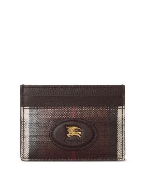 Burberry Check-Knight Card Holder