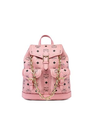 MCM Small Aren Visetos Chain Backpack