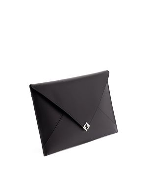 Fendi Large FF Press-Stud Clutch Bag