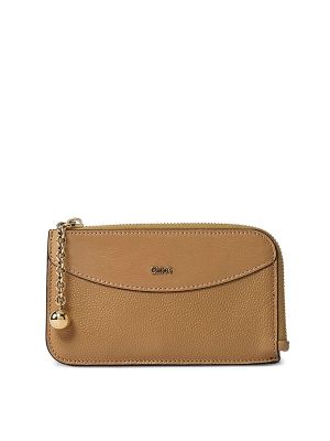 Chloe Zip-Around Chain Wallet