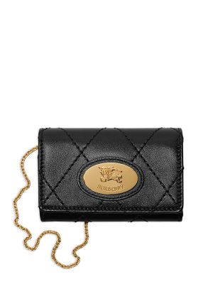 Burberry Quilted Chain Card Holder