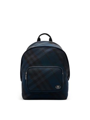 Burberry Grid Check-Pattern Backpack