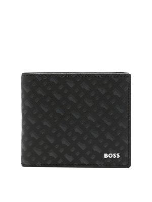 Boss Monogram-Print Wallet