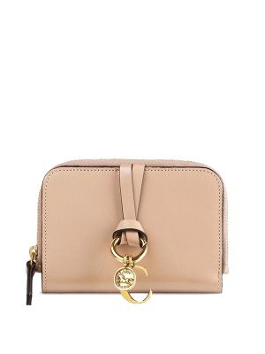 Chloe Leather Zip-Around Purse
