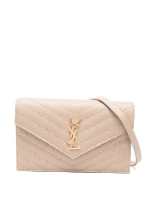 Saint Laurent Cassandre Chain-Strap Leather Shoulder Bag