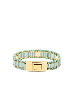 Nialaya Aventurine Stud Bracelet