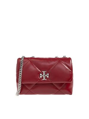 Tory Burch Quilted-Design Logo-Detail Chain Shouder Bag