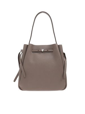 Tory Burch Large Romy Leather Bucket Bag