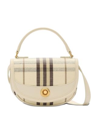 Burberry Check-Pattern Mini Bag