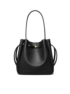 Tory Burch Large Romy Leather Bucket Bag