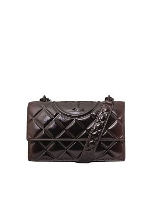 Tory Burch Small Fleming Quilted Patent Shoulder Bag