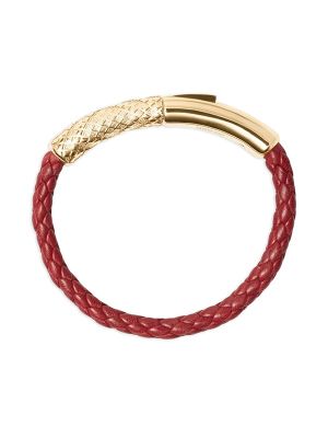 Burberry Check Leather Bracelet