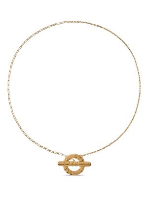 Burberry Check Granulation Necklace