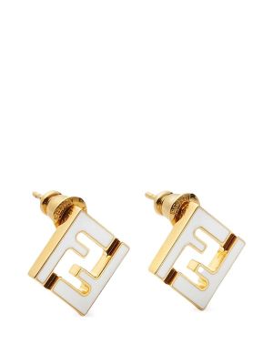 Fendi FF Logo Earrings