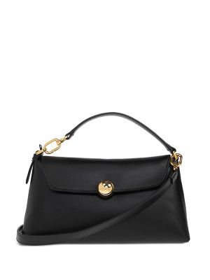 Furla Mini Sfera Turnlock Leather Tote Bag
