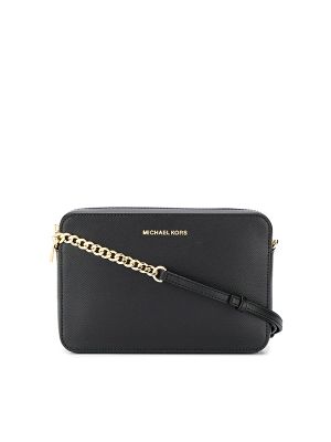 Michael Kors Jet Set Leather Shoulder Bag