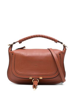 Chloe Small Marcie Leather Shoulder Bag