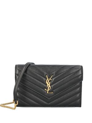 Saint Laurent Mini Cassandre Quilted Cross Body Bag