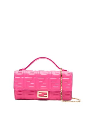 Fendi Embossed Leather Mini Bag