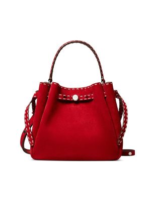 Tory Burch Romy Pick Stitch Bucket Bag