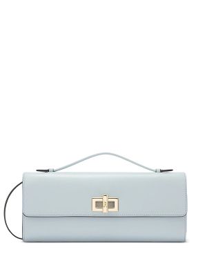 Furla Clara Leather Clutch Bag