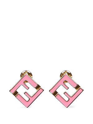 Fendi FF Logo Earrings