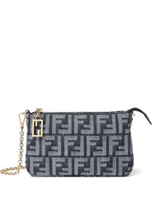 Fendi Monogram Chain Tote Bag